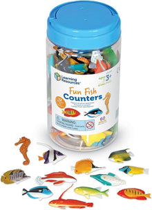 Learning Resources Fun Fish Counters (Set Of 60) - ABC School Supplies