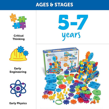 Learning Resources Gears! Gears! Gears!® Mega Builds - ABC School Supplies