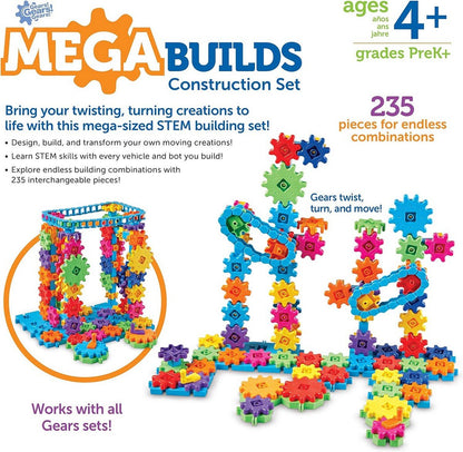 Learning Resources Gears! Gears! Gears!® Mega Builds - ABC School Supplies
