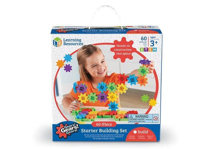 Learning Resources Gears! Gears! Gears!® Starter Building (Set Of 60) - ABC School Supplies