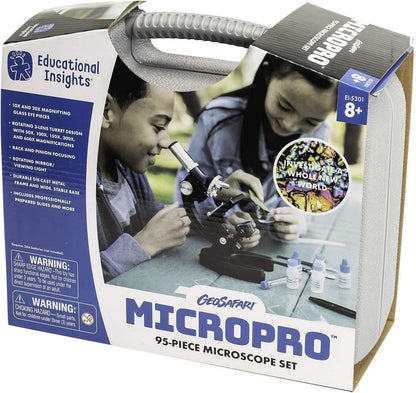 Learning Resources Geosafari Micropro 95 - Piece Microscope Set - ABC School Supplies