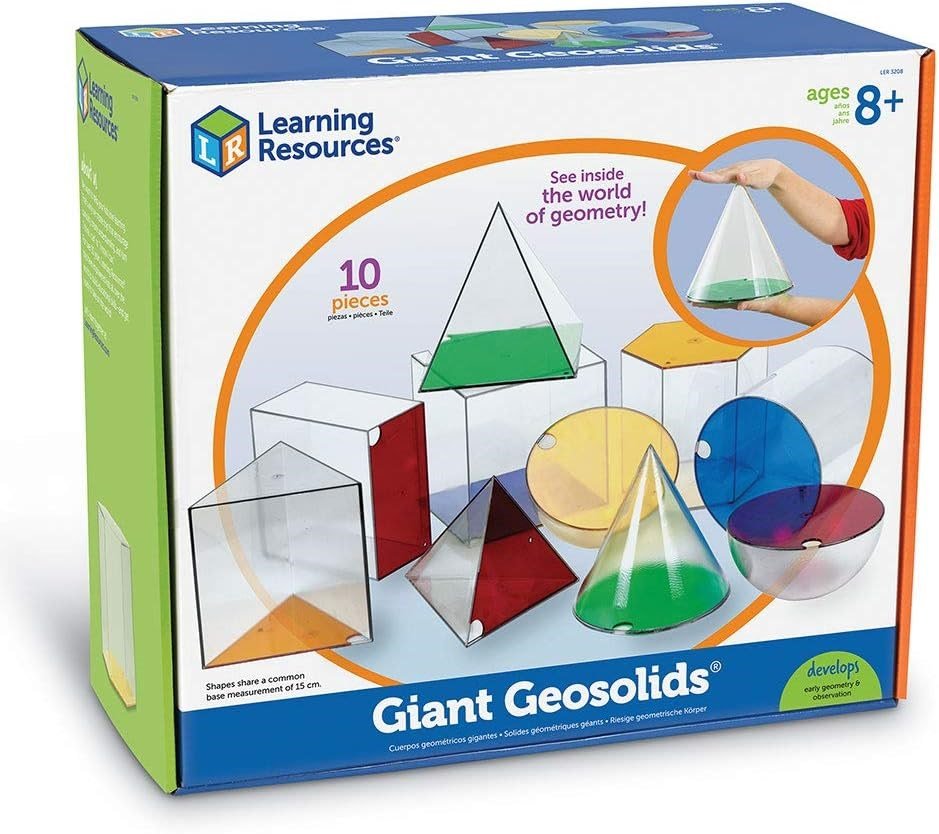 Learning Resources Giant Geosolids® (Set Of 10) - ABC School Supplies
