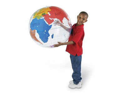 Learning Resources Giant Inflatable Labelling Globe - ABC School Supplies