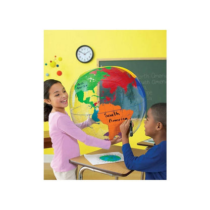 Learning Resources Giant Inflatable Labelling Globe - ABC School Supplies