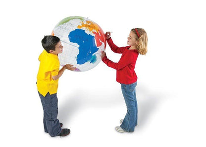 Learning Resources Giant Inflatable Labelling Globe - ABC School Supplies