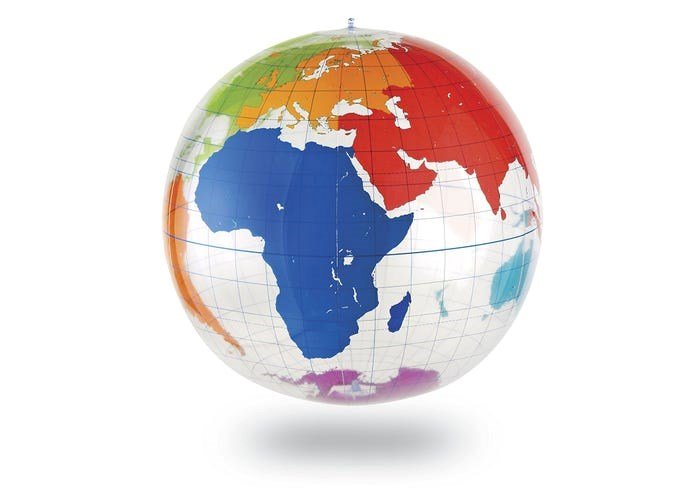 Learning Resources Giant Inflatable Labelling Globe - ABC School Supplies