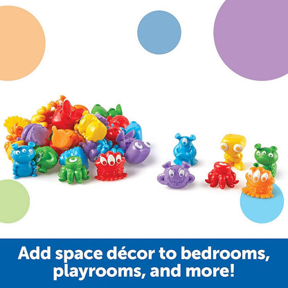 Learning Resources Grab & Sort Fine Motor Alien Counters - ABC School Supplies