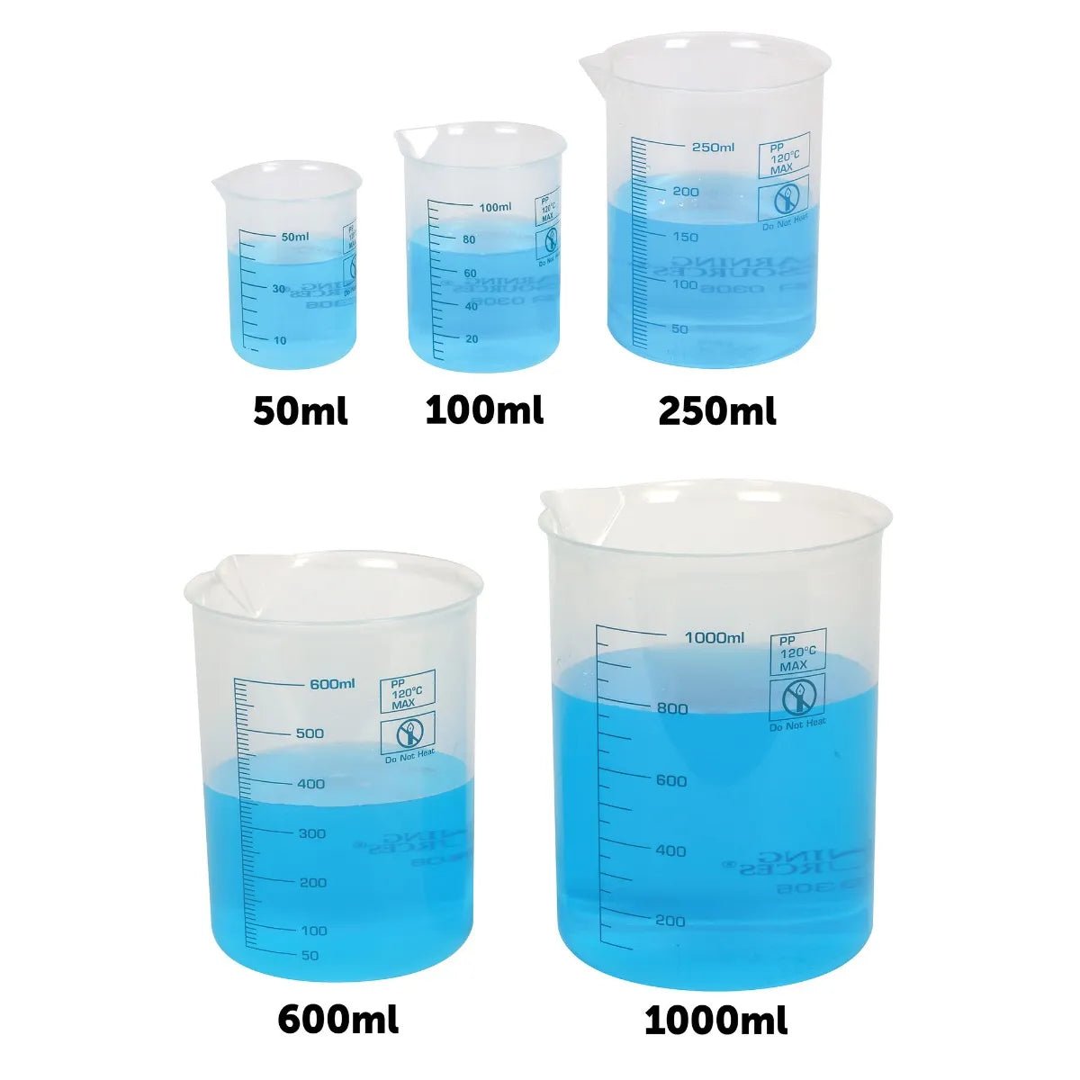 Learning Resources Graduated Beakers - ABC School Supplies