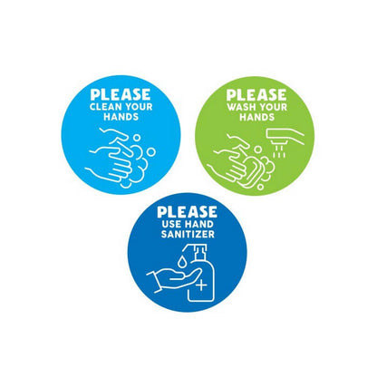 Learning Resources Handwashing Reminder Decals Set Of 60 - ABC School Supplies