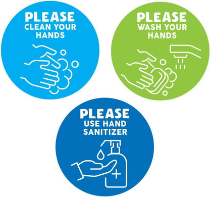 Learning Resources Handwashing Reminder Decals Set Of 60 - ABC School Supplies