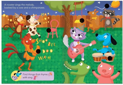 Learning Resources Hot Dots Jr. Ace & Cat's Good Time Band - ABC School Supplies