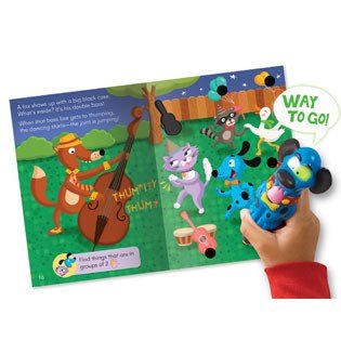Learning Resources Hot Dots Jr. Ace & Cat's Good Time Band - ABC School Supplies