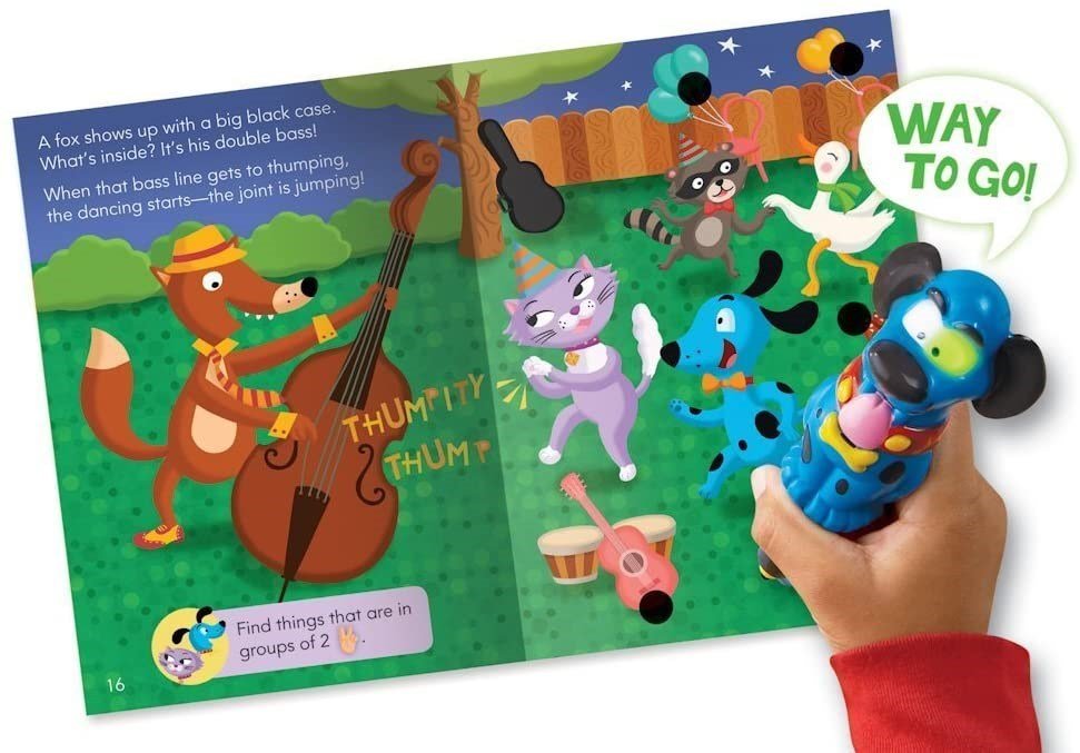 Learning Resources Hot Dots Jr. Ace & Cat's Good Time Band - ABC School Supplies
