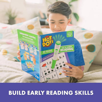 Learning Resources Hot Dots Let's Learn Reading 1St Grade - ABC School Supplies