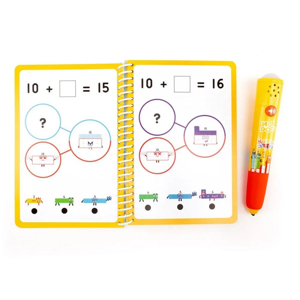 Learning Resources Hot Dots® Numberblocks® 1120 Activity Book & Interactive Pen - ABC School Supplies