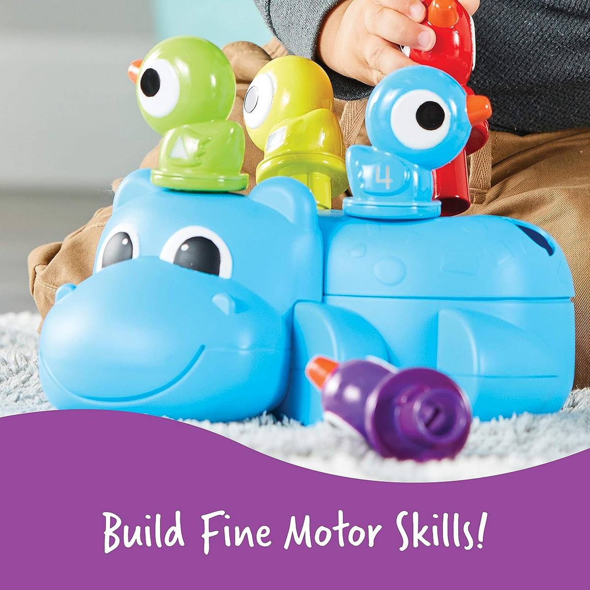 Learning Resources Huey The Fine Motor Hippo - ABC School Supplies