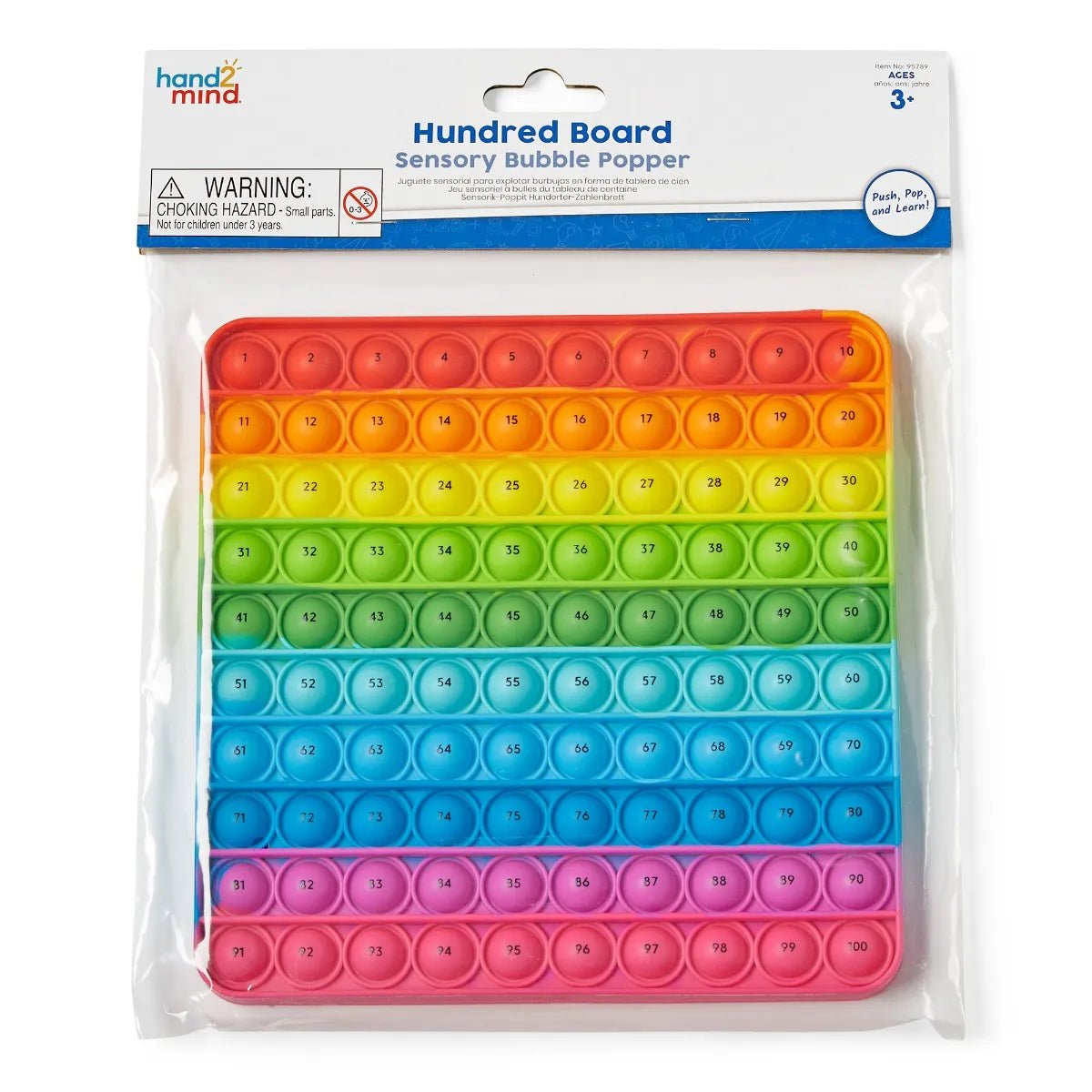Learning Resources Hundred Board Sensory Bubble Popper - ABC School Supplies