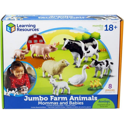 Learning Resources Jumbo Farm Animals - ABC School Supplies