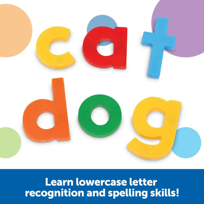 Learning Resources Jumbo Lowercase Magnetic Letters, Set Of 40 - ABC School Supplies
