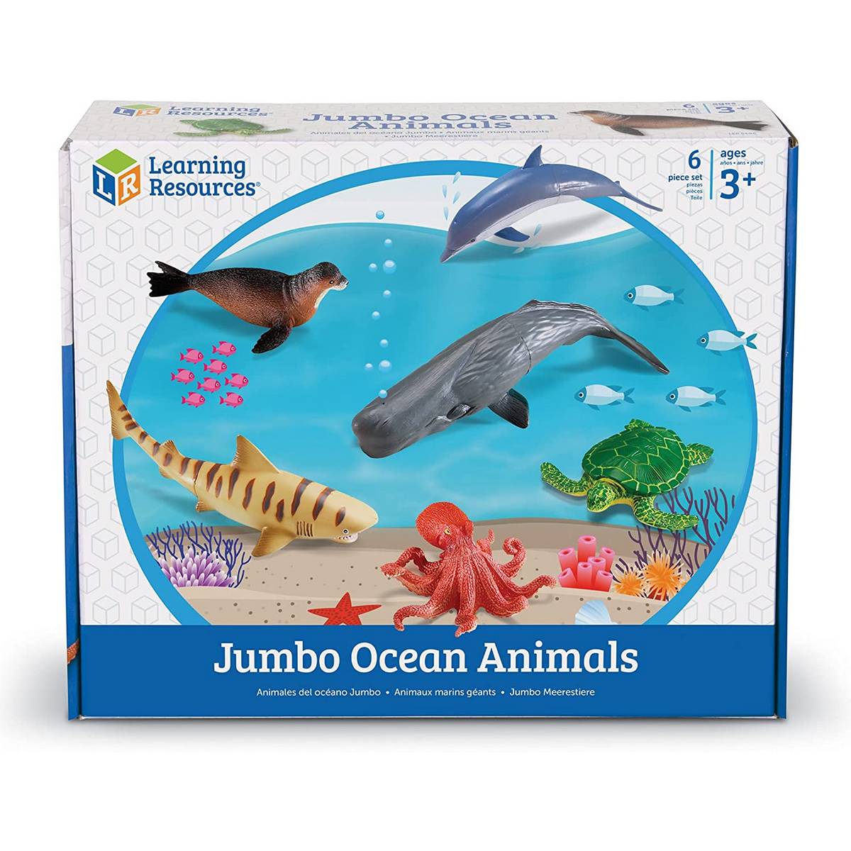Learning Resources Jumbo Ocean Animals - ABC School Supplies