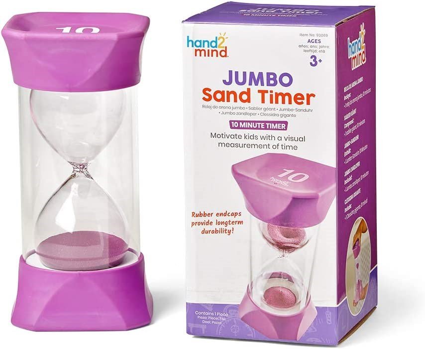 Learning Resources Jumbo Sand Timer, 10Minute - ABC School Supplies