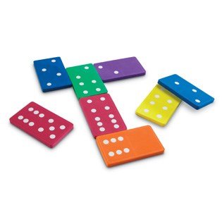 Learning Resources Jumbo Soft Foam Dominoes - ABC School Supplies