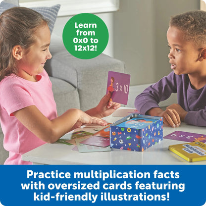Learning Resources Jumbo Visual Multiplication Cards - ABC School Supplies