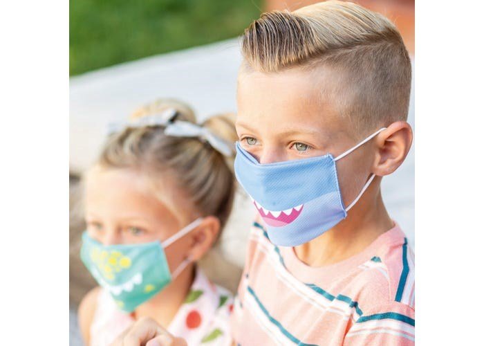 Learning Resources Kids Face Mask Set (3 Pack) Dinosaur, Tiger, Shark - ABC School Supplies