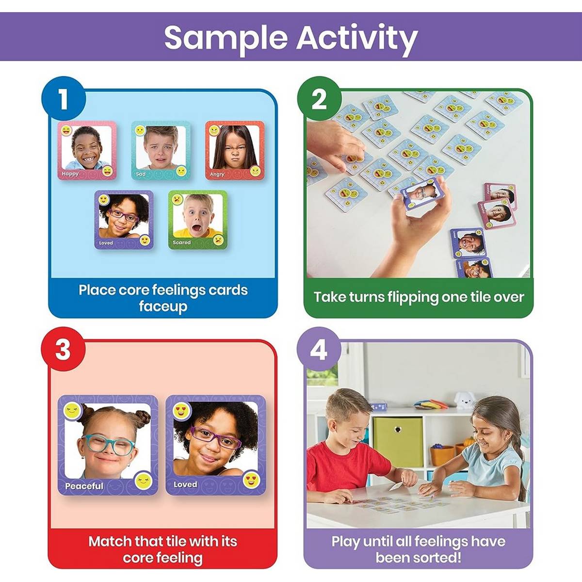 Learning Resources Learn About Feelings Memory Game - ABC School Supplies