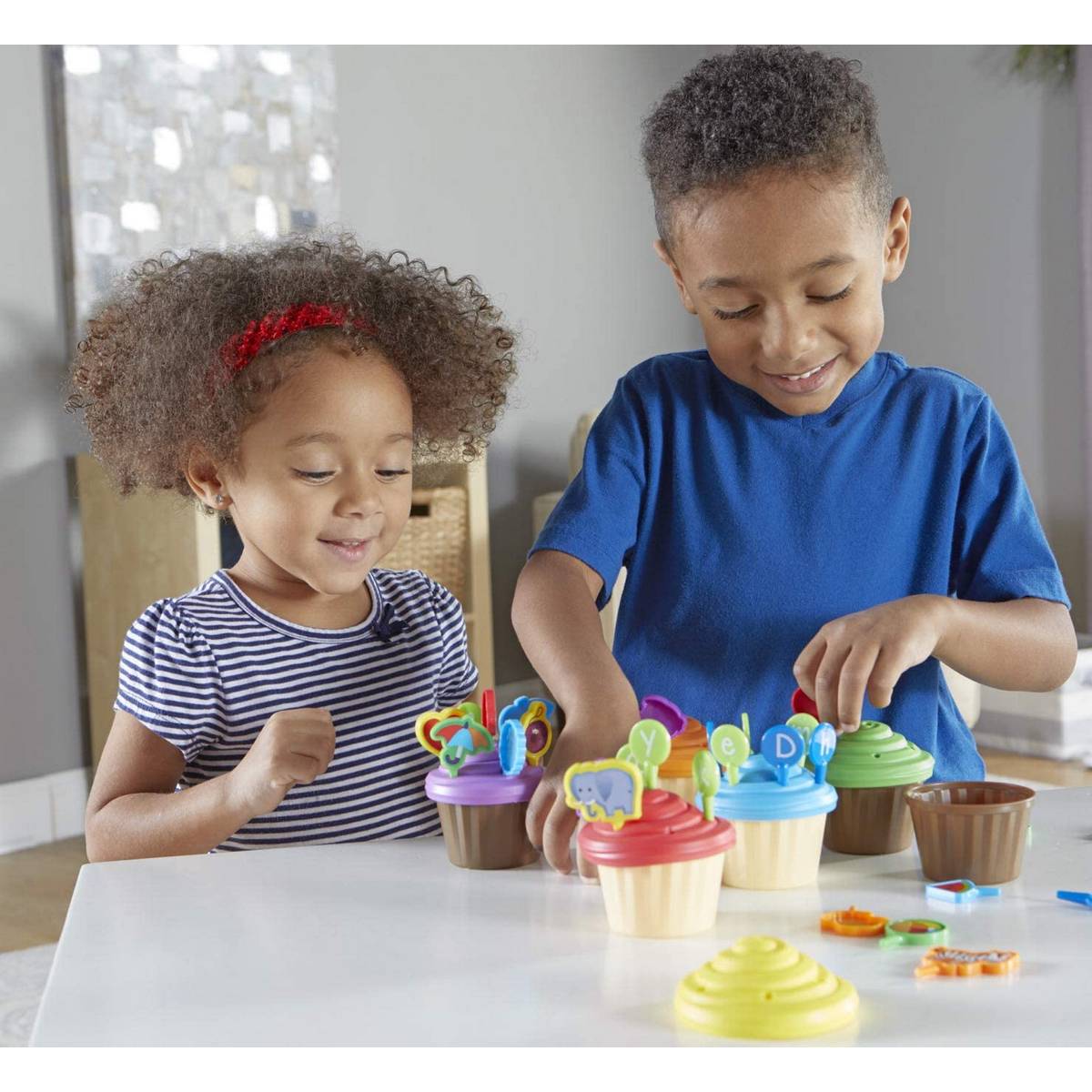 **Learning Resources Learning Resources Abc Party Cupcake Toppers - ABC School Supplies