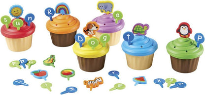 **Learning Resources Learning Resources Abc Party Cupcake Toppers - ABC School Supplies