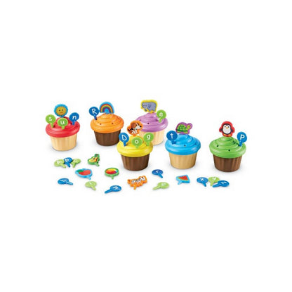 **Learning Resources Learning Resources Abc Party Cupcake Toppers - ABC School Supplies
