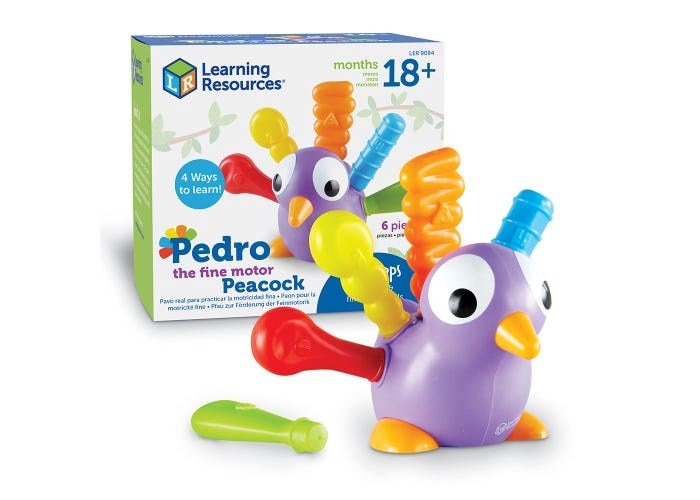 **Learning Resources Learning Resources Pedro The Fine Motor Peacock - ABC School Supplies
