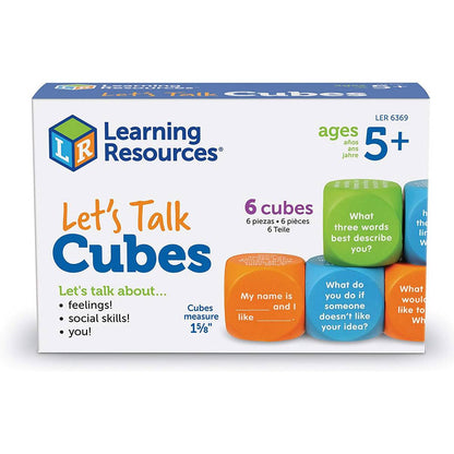 Learning Resources Let's Talk Cubes - ABC School Supplies