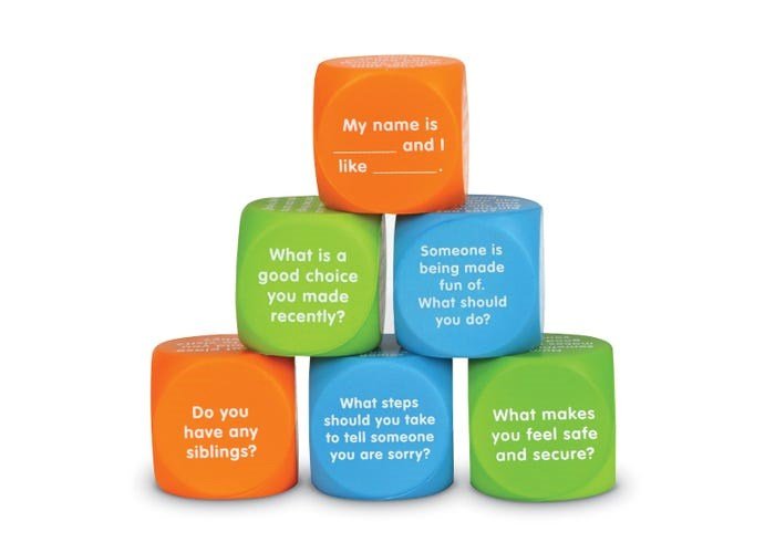 Learning Resources Let's Talk Cubes - ABC School Supplies