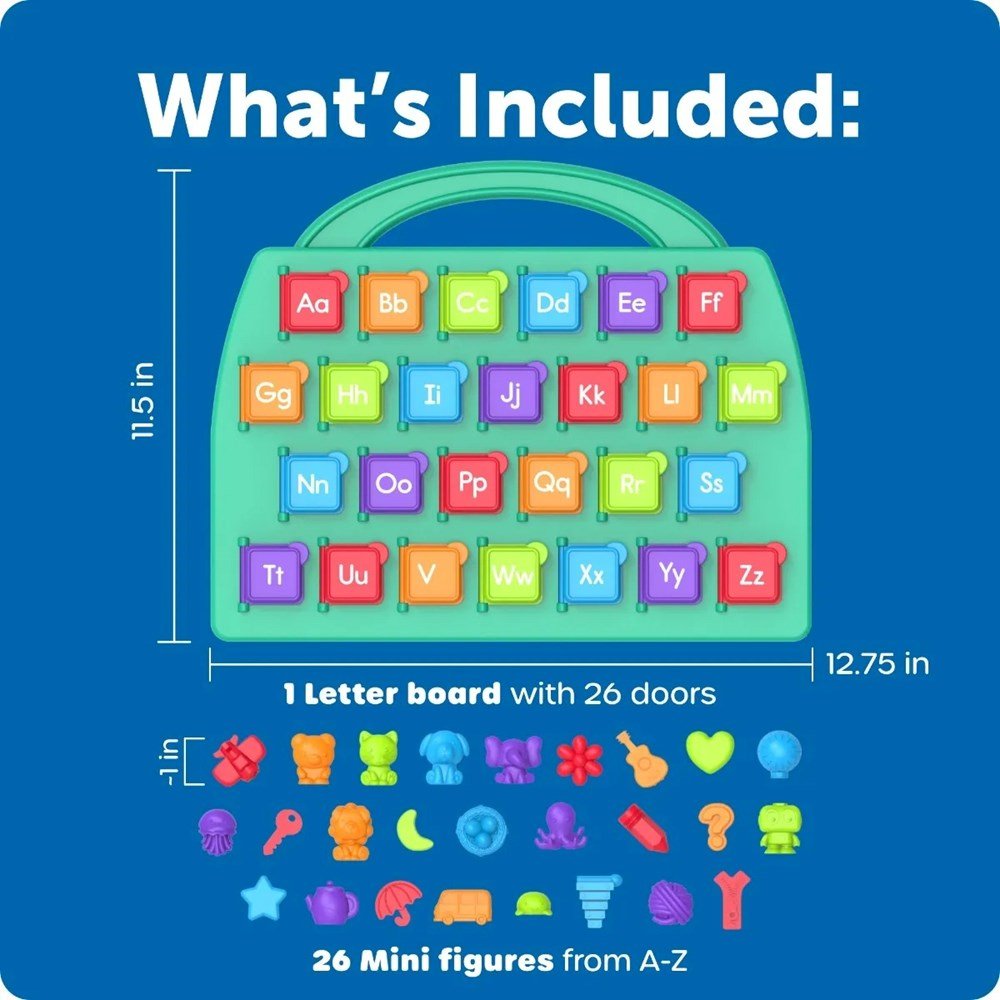 Learning Resources Lift-A-Letter Alphabet Board - ABC School Supplies