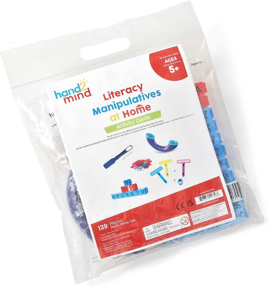 Learning Resources Literacy Manipulatives At Home Kit - ABC School Supplies