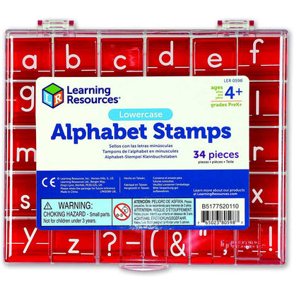 Learning Resources Lowercase Alphabet Stamps - ABC School Supplies