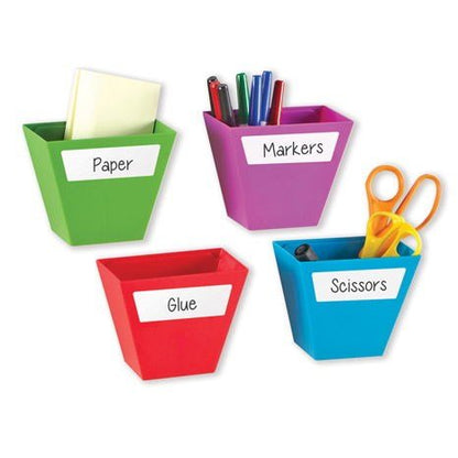 Learning Resources Magnetic Create A Space™ Storage Bins (Set Of 4) - ABC School Supplies