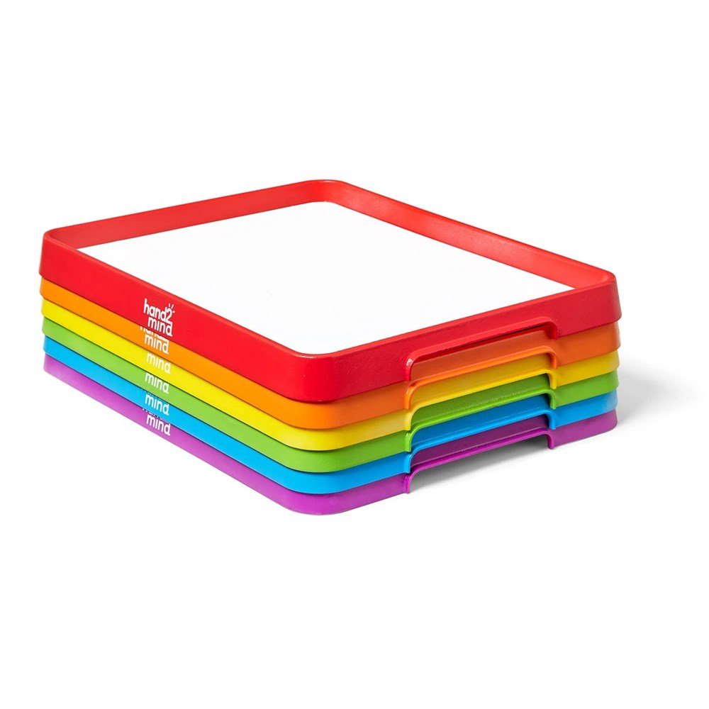 Learning Resources Magnetic Dry Erase Activity Trays, Set Of 6 - ABC School Supplies