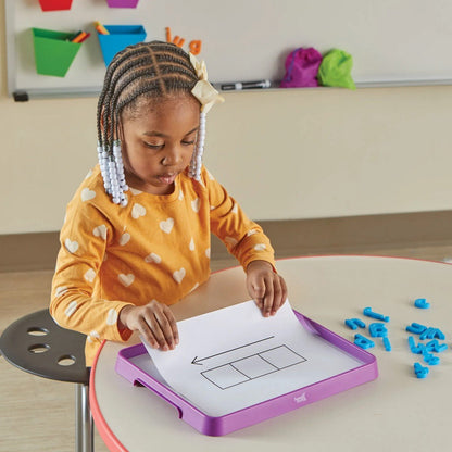 Learning Resources Magnetic Dry Erase Activity Trays, Set Of 6 - ABC School Supplies