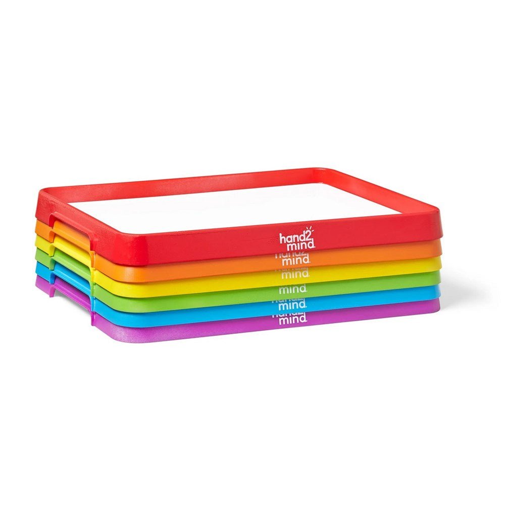 Learning Resources Magnetic Dry Erase Activity Trays, Set Of 6 - ABC School Supplies
