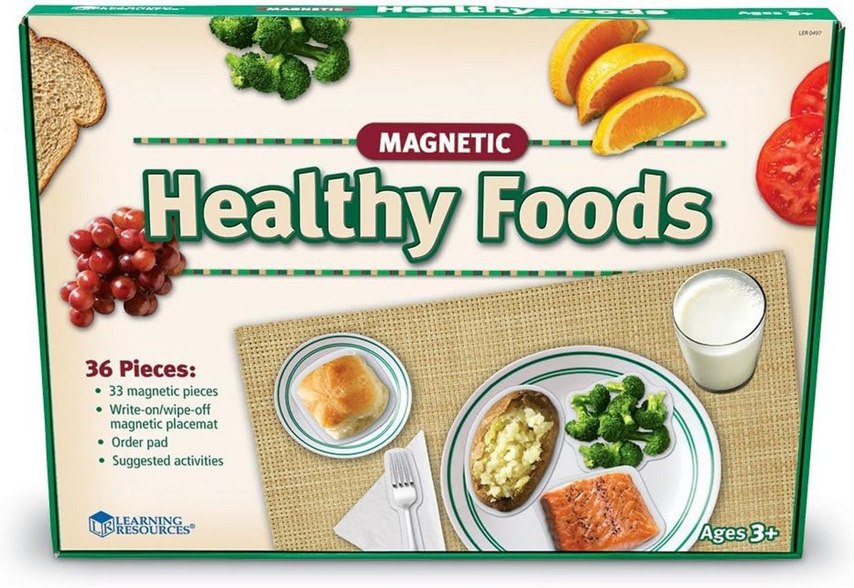 Learning Resources Magnetic Healthy Foods - ABC School Supplies