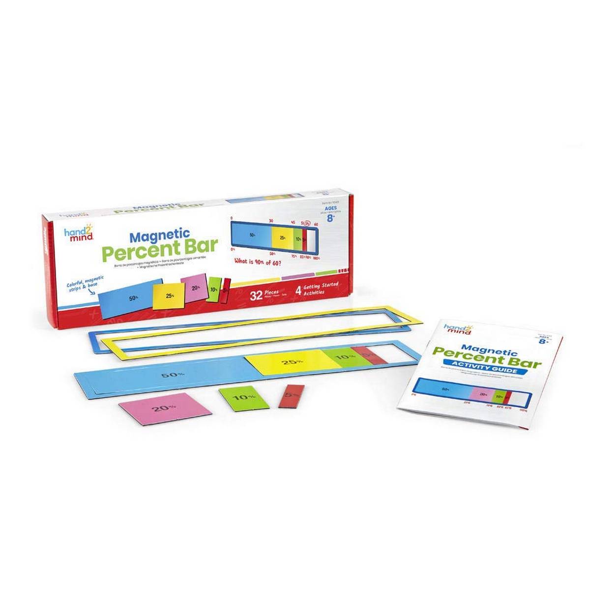 Learning Resources Magnetic Percent Bar, Demonstration - ABC School Supplies