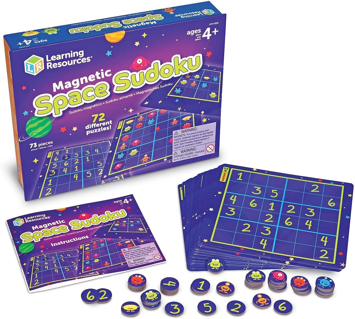 Learning Resources Magnetic Space Sudoku - ABC School Supplies