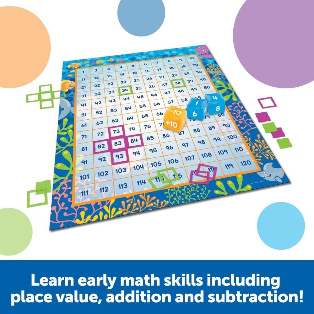 Learning Resources Make A Splash™ 120 Mat Floor Game - ABC School Supplies