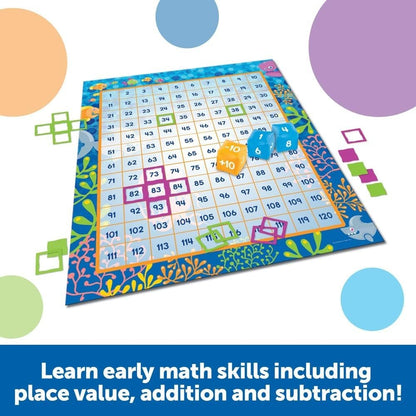 Learning Resources Make A Splash™ 120 Mat Floor Game - ABC School Supplies