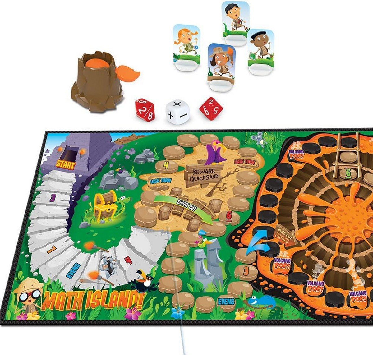Learning Resources Math Island! Addition & Subtraction Game - ABC School Supplies