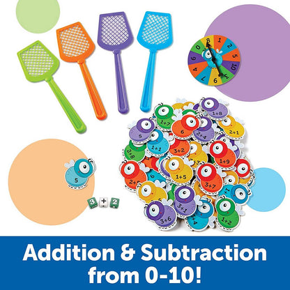 Learning Resources Math Swatters™ Addition & Subtraction Game - ABC School Supplies