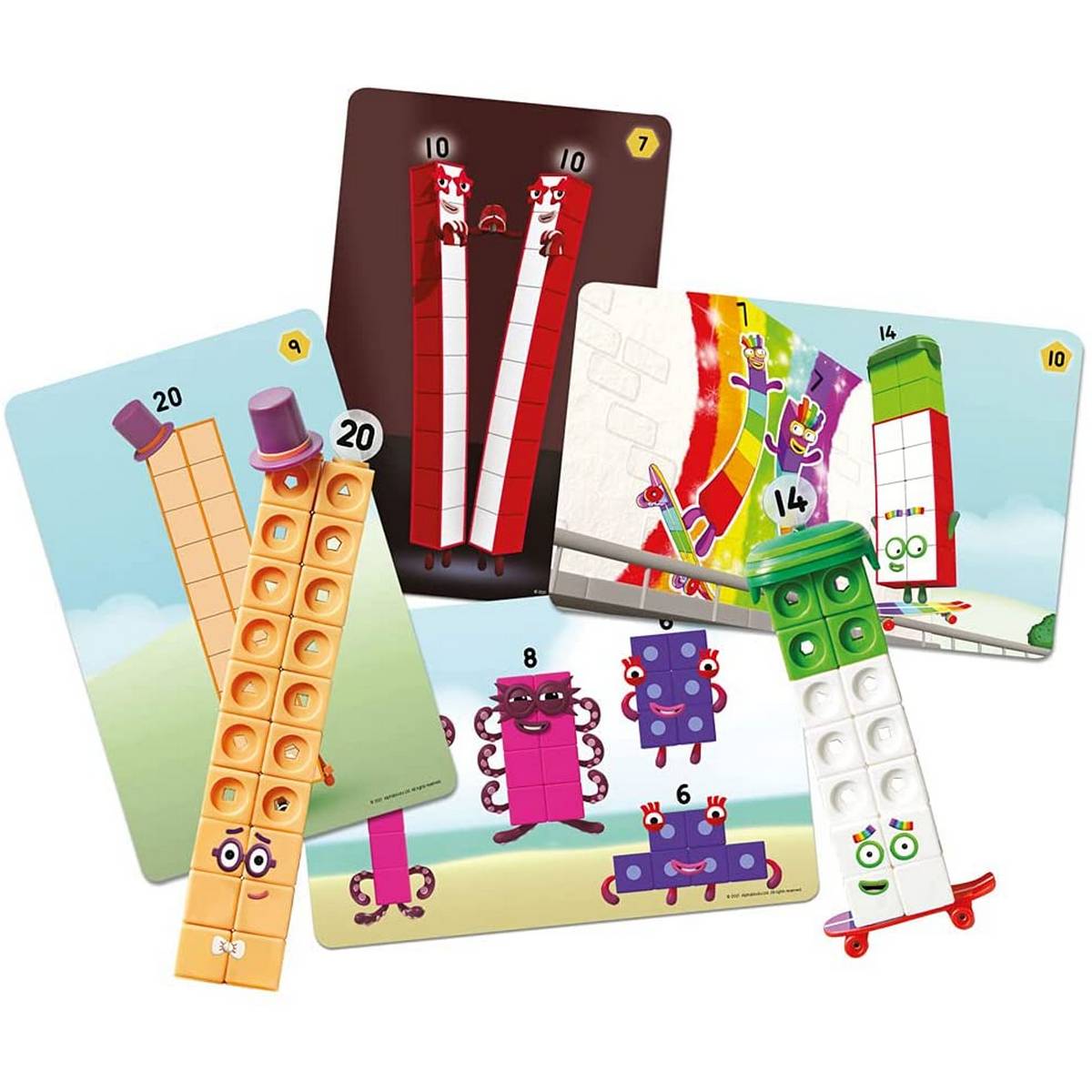 Learning Resources Mathlink® Cubes Numberblocks® 11 - 20 Activity Set - ABC School Supplies